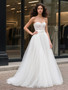 Shop 2025 ANNAKOO Sweetheart Lace A Line Tulle Sleeveless Wedding Dress Under 188