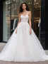 Shop 2025 ANNAKOO Spaghetti Straps Lace & Tulle A Line Wedding Dress Under 198
