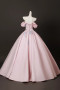 Shop 2025 ANNAKOO Pink Satin Lace Long Off The Shoulder A Line Prom Dress Under 189