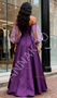 Shop 2025 Annakoo Purple Off The Shoulder Puffy Sleeves A Line Prom Dress Under 159