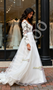 Shop 2025 ANNAKOO Long Sleeve V Neck Belt Tulle Appliques A Line Wedding Dress Under 245