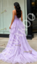 Shop 2025 ANNAKOO Purple Sweetheart Tulle High Low Beading Prom Dress Under 199