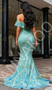 Shop 2025 ANNAKOO Off The Shoulder Trumpet Mermaid Tulle Beading Prom Dress Under 259