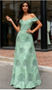 Shop 2025 ANNAKOO Off The Shoulder Beading Hollow Leaf Print Prom Dress Under 179