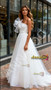 Shop 2026 ANNAKOO One Shoulder A Line Bow Chiffon Wedding Dress Under 189