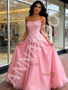 Shop 2026 ANNAKOO Green Beading A Line Sweetheart Satin Prom Dress Under 289
