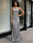 Shop 2026 ANNAKOO Silver Straps Square Trumpet Mermaid Beading Sequin Prom Dress Under 269