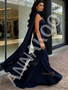 Shop 2026 ANNAKOO Champagne Trumpet Mermaid Satin Shawl Beading Prom Dress Under 239