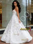 Shop 2026 ANNAKOO Spaghetti Strap Sparkle Tulle A Line Beading Wedding Dress Under 269