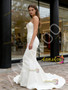 Shop 2026 ANNAKOO Sweetheart Satin Trumpet Mermaid Detachable Train Wedding Dress Under 259