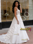 Shop 2026 ANNAKOO Straps Square Appliques A Line Tulle Wedding Dress Under 239