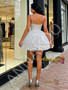 Shop 2026 ANNAKOO Spaghetti Straps V Neck Short Mini Beading Tulle Homecoming Dress Under 189