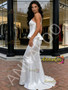 Shop 2025 ANNAKOO Silver Sequin One Shoulder Ruffles Trumpet Mermaid Prom Dress Under 169