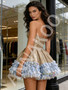 Shop 2026 ANNAKOO Sweetheart Sequin Short Mini Gold Feather Homecoming Dress Under 169