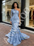 Shop 2026 ANNAKOO Long Sleeve One Shoulder Trumpet Mermaid Prom Dress Under 289