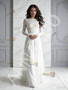 Shop 2026 ANNAKOO Scoop Lace Long Sleeve A Line Tulle Wedding Dress Under 189