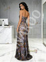 Shop 2026 ANNAKOO Strapless Sequin Lace Sheath Column Floral Prom Dress Under 259