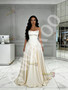 Shop 2026 ANANKOO Champagne Sweetheart Satin A Line Prom Dress Under 189
