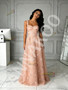 Shop 2026 ANNAKOO Pink Star Print Sparkle Tulle A Line Prom Dress Under 179