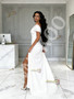 Shop 2026 ANNAKOO Off The Shoulder Sweetheart Satin Trumpet Mermaid With Slit Under 169