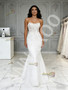 Shop 2026 ANNAKOO Sweetheart Flowers Tulle Sheer Trumpet Mermaid Wedding Dress Under 289