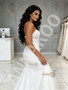 Shop 2026 ANNAKOO Sweetheart Flowers Tulle Sheer Trumpet Mermaid Wedding Dress Under 289