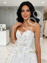 Shop 2025 ANNAKOO Sweetheart A Line Tulle Appliques Simple Wedding Dress Under 249