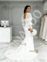Shop 2026 ANNAKOO Sweetheart Pudffy Sleeve Tulle Satin Trumpet Mermaid Wedding Dress Under 198
