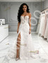 Shop 2026 ANNAKOO Sweetheart Trumpet Mermaid Sheath Column Appliques Wedding Dress Under 239