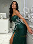 Shop 2026 ANNAKOO Green Detachable Train Trumpet Mermaid Sequin Prom Dress With Slit Under 239