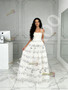 Shop 2026 ANNAKOO Sweetheart Lace A Line White Note Print Tulle Prom Dress Under 169