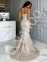 Shop 2026 ANNAKOO Champagne Tulle Sweetheart Sequin Trumpet Mermaid Prom Dress Under 359