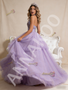Shop 2026 ANNAKOO Halter Pleats Beading Purple Tulle Prom Dress Under 788