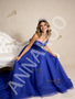 Shop 2026 ANNAKOO Royal Blue Beading Tulle Off the Shoulder Prom Dress Under 789