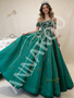 Shop 2026 ANNAKOO Green Tulle Off the Shoulder Beading Sequins Prom Dress Under 788