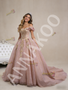 Shop 2026 ANNAKOO Sequins Off the Shoulder Pink Tulle Beading Appliques Prom Dress Under 788