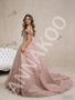 Shop 2026 ANNAKOO Sequins Off the Shoulder Pink Tulle Beading Appliques Prom Dress Under 788