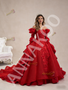 Shop 2026 ANNAKOO Backless 3D Red Long Sleeve Appliques Prom Dress Under 788