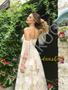 Shop 2026 ANNAKOO Off The Shoulder Tulle Champagne Floral Prom Dress Under 199