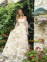 Shop 2026 ANNAKOO Off The Shoulder Tulle Champagne Floral Prom Dress Under 199