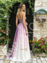 Shop 2026 ANNAKOO Sweetheart Beading A Line Satin Ombre Flower Prom Dress Under 189