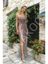 Shop 2026 ANNAKOO Strapless Sheath Column Ombre Sequin Prom Dress With Slit Under 169