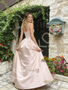 Shop 2026 ANNAKOO Pink Spaghetti Straps Satin A Line Prom Dress Under 189