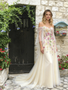 Shop 2026 ANNAKOO Champagne Off The Shoulder Tulle A Line Appliques Prom Dress Under 189
