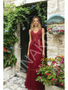 Shop 2026 ANNAKOO V Neck Lace Tulle A Line Sheer Burgundy Prom Dress Under 179