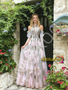 Shop 2026 ANNAKOO Halter Pink Sequin A Line Tulle Beading Prom Dress Under 239