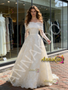 Shop 2026 ANNAKOO Long Sleeve Lace Off The Shoulder A Line Wedding Dress Under 229
