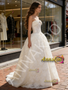 Shop 2026 ANNAKOO Lace Strapless A Line Bow Simple Wedding Dress Under 229