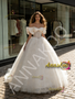 Shop 2026 ANNAKOO Ball Gown Bow Off The Shoulder Tulle Lace Wedding Dress Under 399