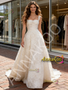 Shop 2026 ANNAKOO Straps A Line Sleeveless Lace Wedding Dress Under 259
